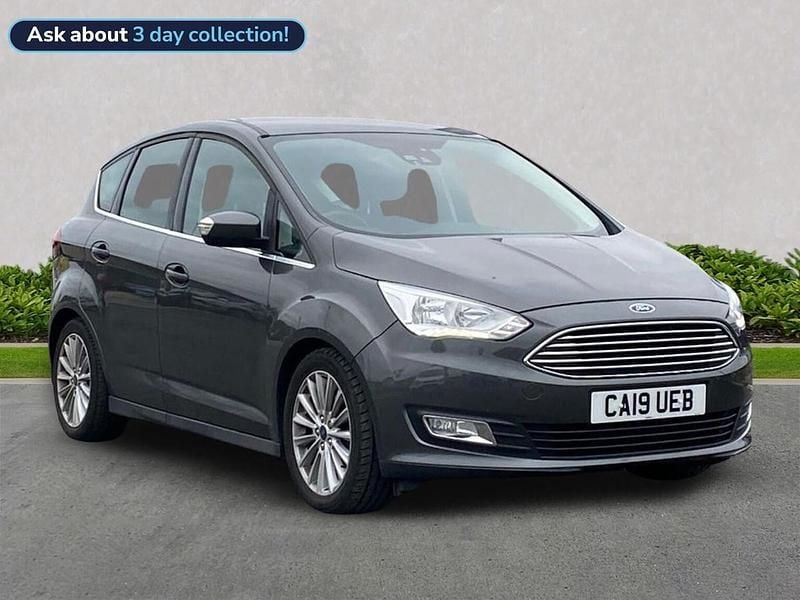 Grey Used 2019 Ford C-MAX Titanium MPV | £8,591 (Fair price) - Image 1/4