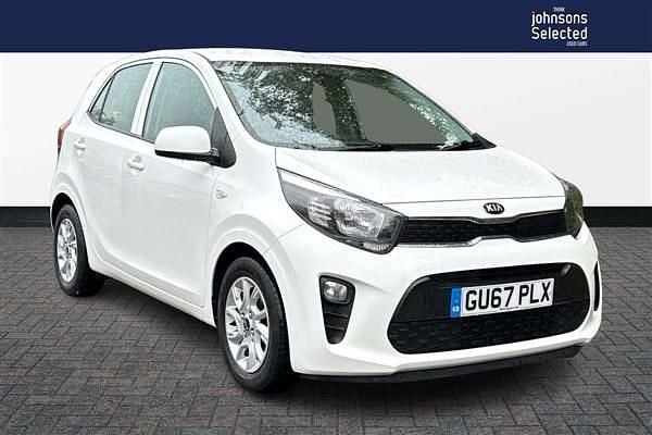White Used 2017 Kia Picanto 2 Hatchback | £6,490 (Fair price) - Image 1/4