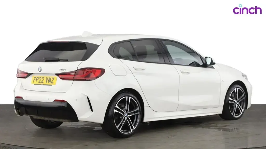 Used BMW 118 M Sport 2022 White Hatchback