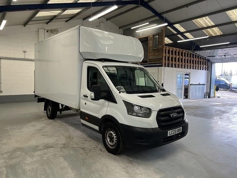 Used Ford Transit 130 HP (95 kW) 2023 White Cabriolet