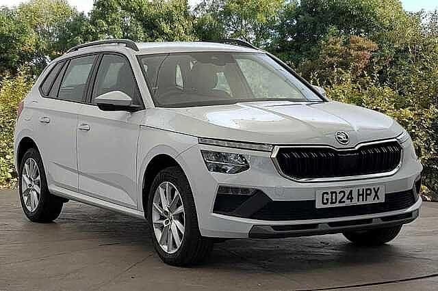 Moon white metallic Used 2024 Skoda Kamiq SE SUV | £16,490 (Good price) - Image 1/4