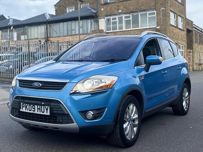 Used Ford Kuga Titanium 136 HP (100 kW) 2009 Blue SUV