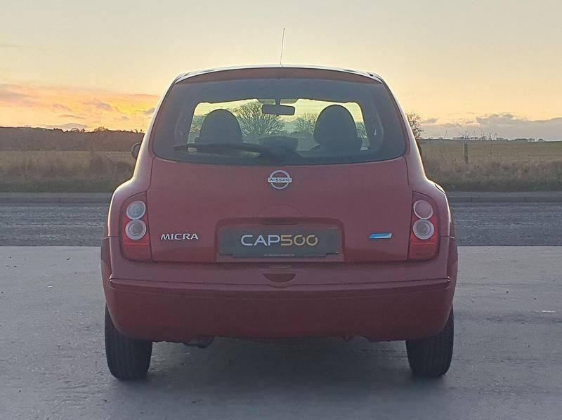 Used Nissan Micra Visia 79 HP (58 kW) 2009 Red Hatchback