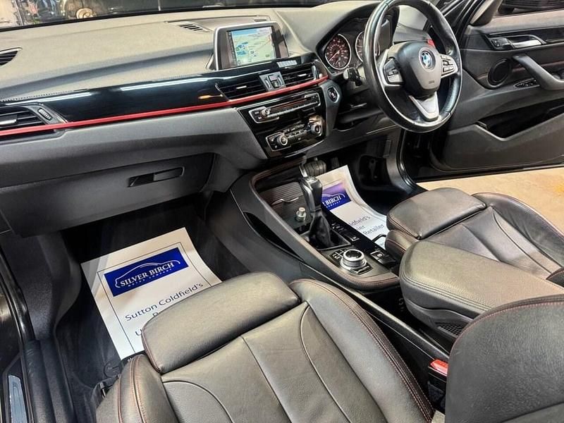 Used BMW X1 Sport Line 192 HP (141 kW) 2017 Black SUV