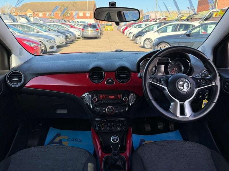 Used Vauxhall Adam Jam 70 HP (51 kW) 2015 Red Hatchback