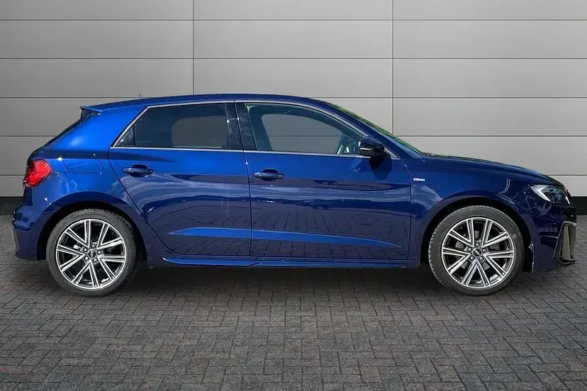 Used Audi A1 Sportback S-Line 108 HP (79 kW) 2024 Navarra blue Hatchback