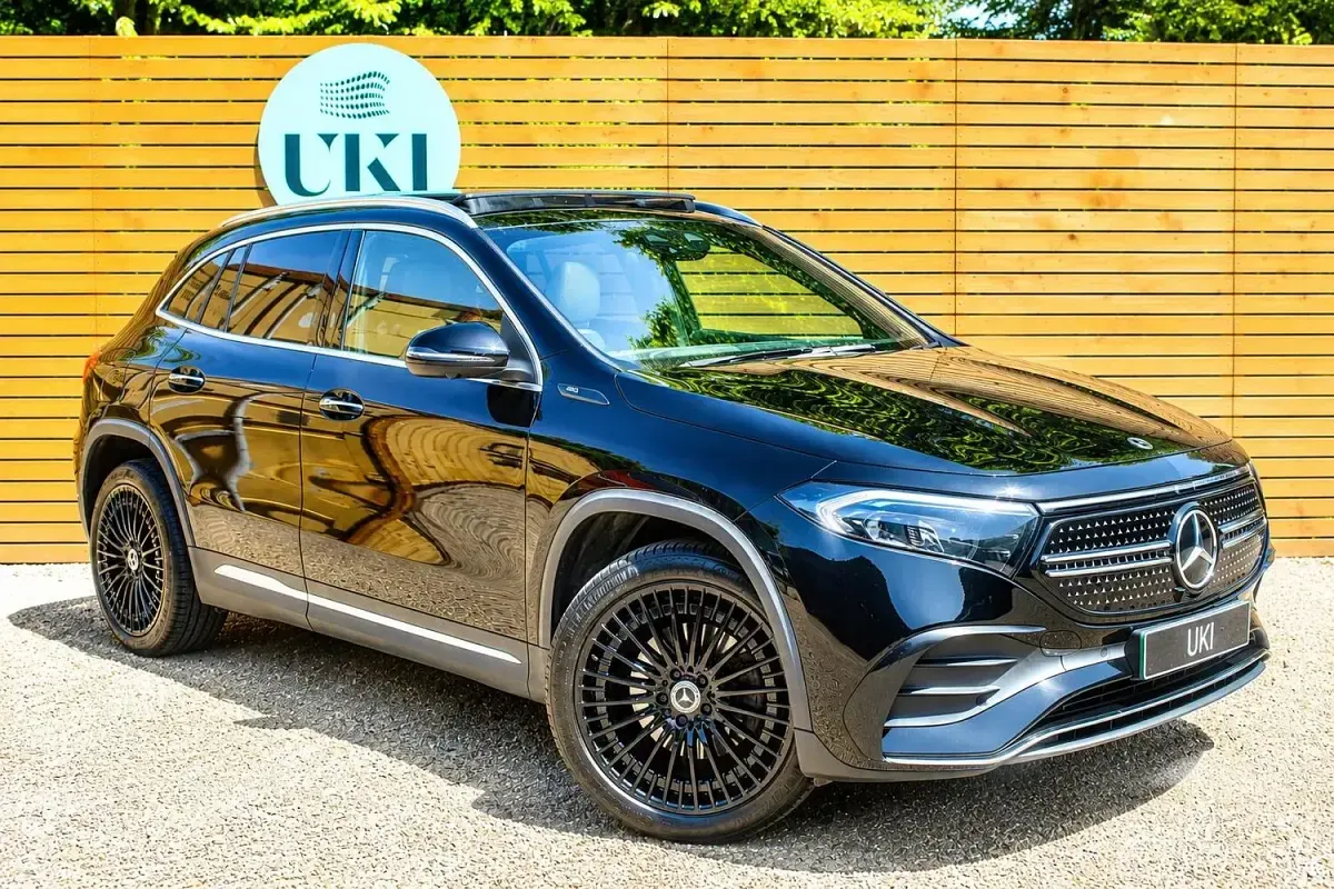 Used Mercedes EQA250 AMG line 139 kW (190 HP) 2021 Black SUV