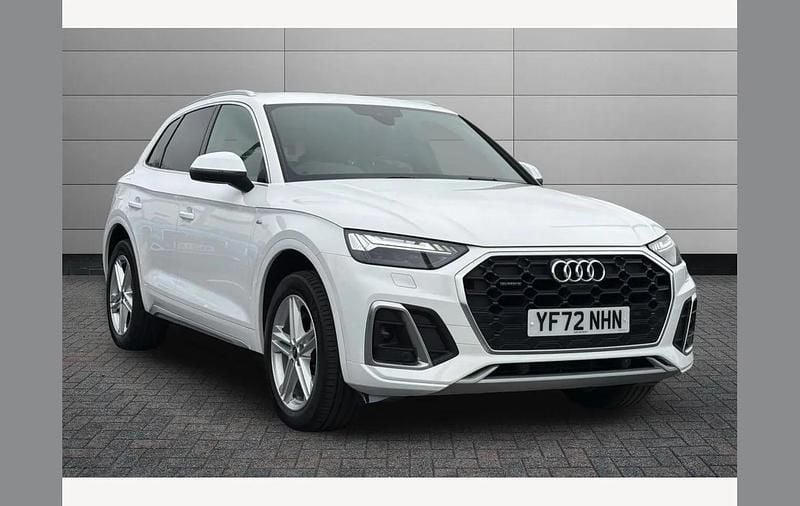 Used Audi Q5 S-Line 204 HP (150 kW) 2022 White SUV
