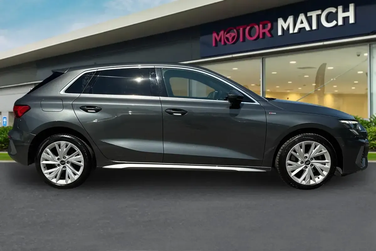 Used Audi A3 Sportback S-Line 204 HP (150 kW) 2023 Grey Hatchback
