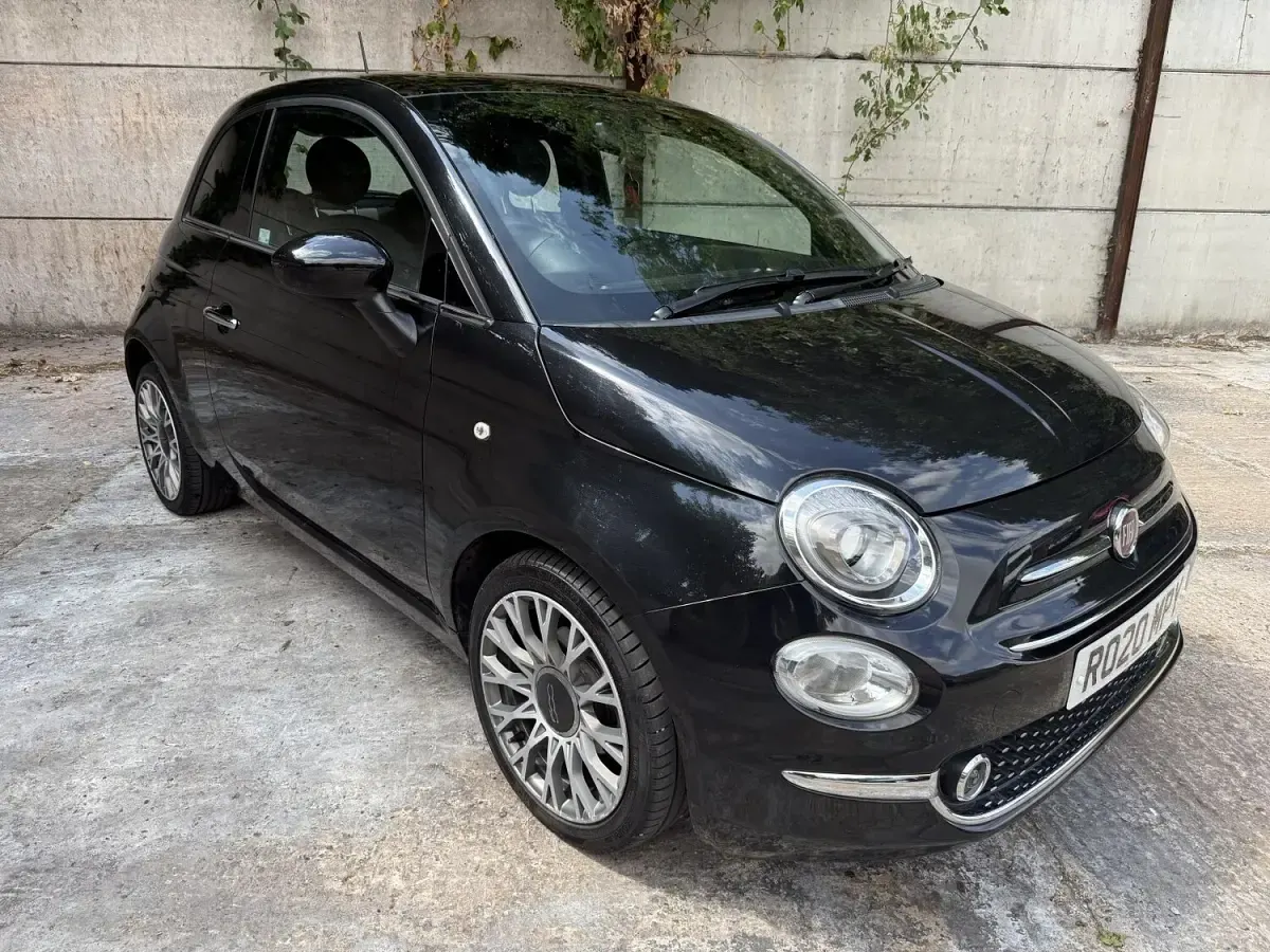 Used Fiat 500 Star 85 HP (62 kW) 2020 Black Hatchback