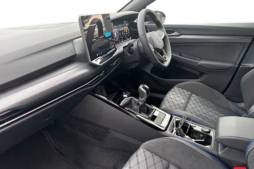 New VW Golf VIII Black Edition 150 HP (110 kW) 2026 Anemone blue Hatchback