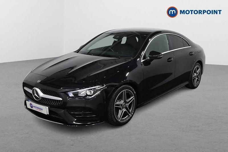 Used Mercedes CLA200 AMG line 2019 Black Coupe