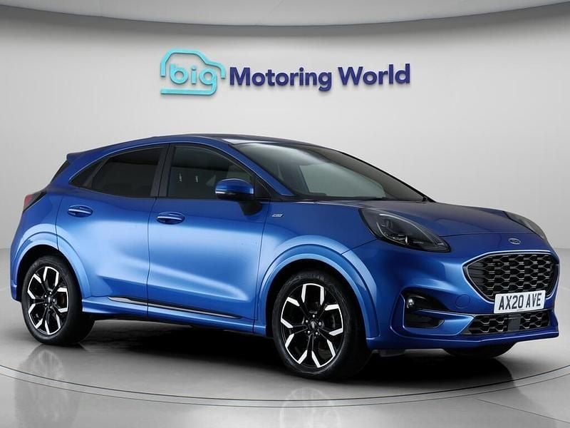 Blue Used 2020 Ford Puma ST-Line X Hatchback | £13,000 (Fair price) - Image 1/4