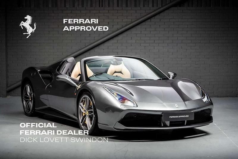 Grey Used 2018 Ferrari 488 Cabriolet | £184,990 (Fair price) - Image 1/4