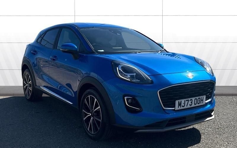 Used Ford Puma Titanium 125 HP (91 kW) 2023 Blue SUV