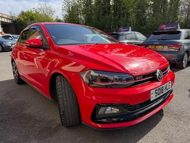 Used VW Polo GTI 200 HP (147 kW) 2018 Red Hatchback