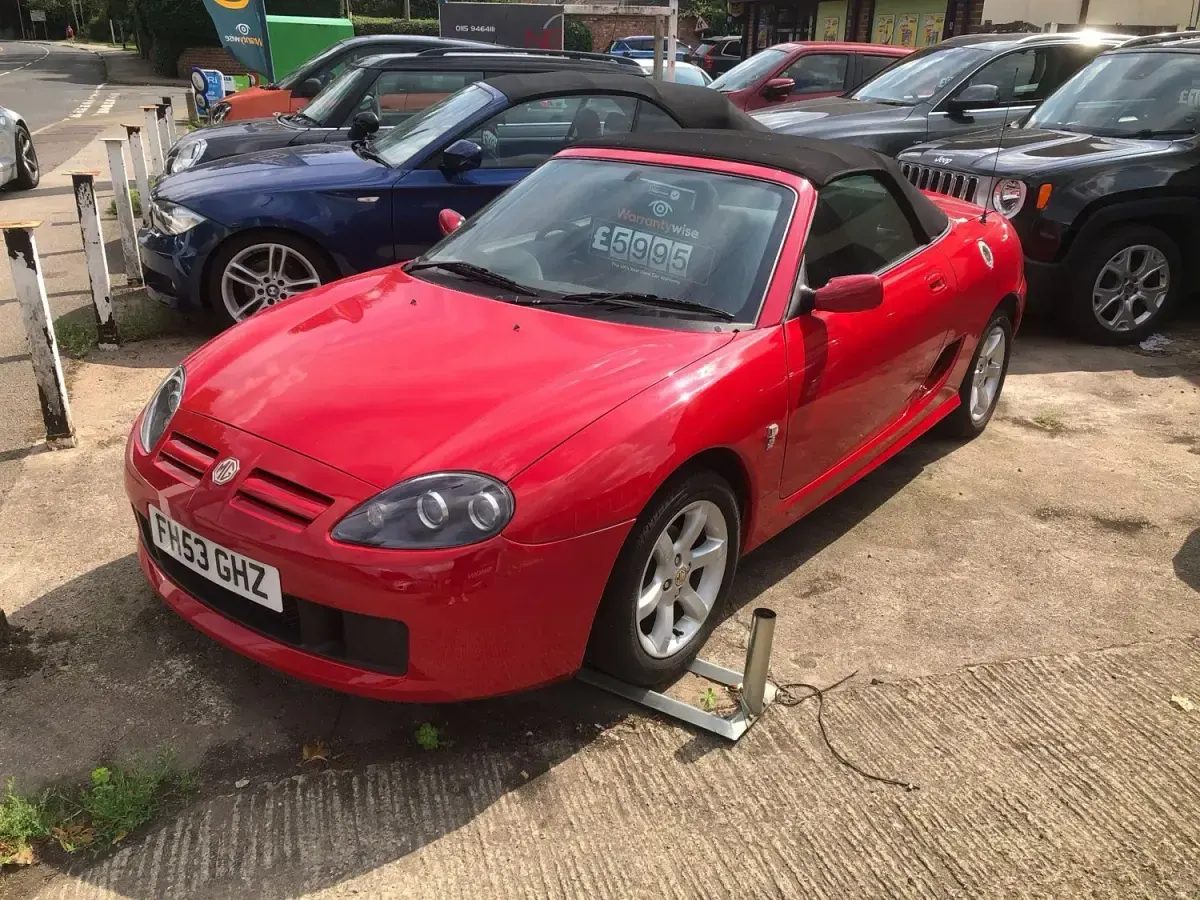 Usado MG F 2003 Vermelho Cabrios