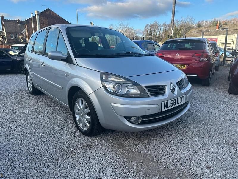 Used Renault Grand Scénic II Dynamique 106 HP (77 kW) 2008 Silver MPV