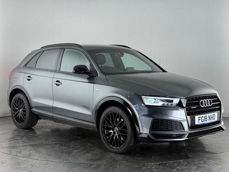 Grey Used 2018 Audi Q3 Black Edition SUV | £17,600 (Good price) - Image 1/3