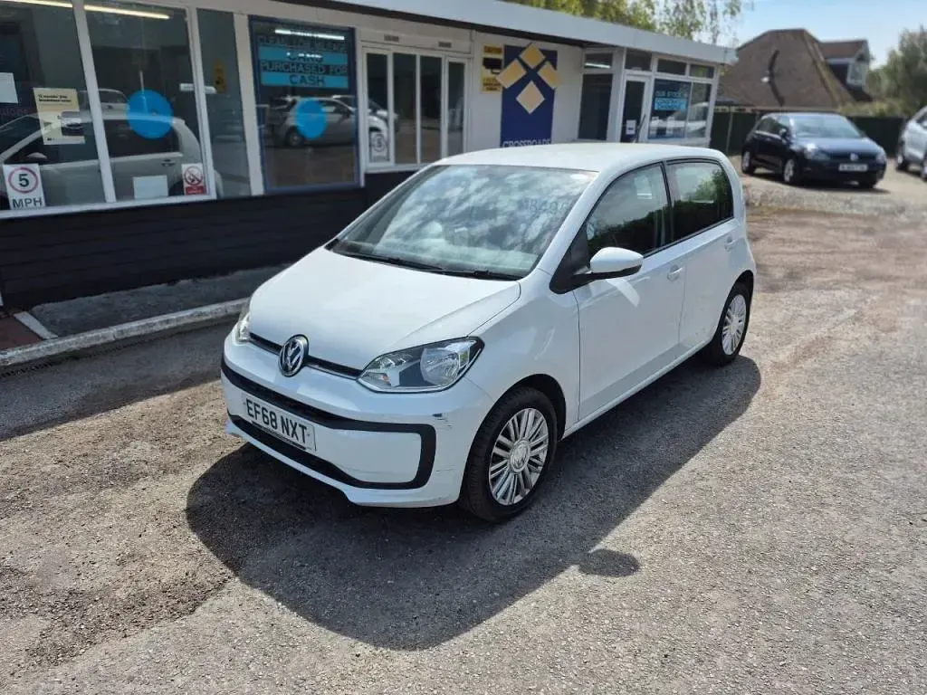 Używany VW up! move up! 60 KM (44 kW) 2018 Biały Hatchback