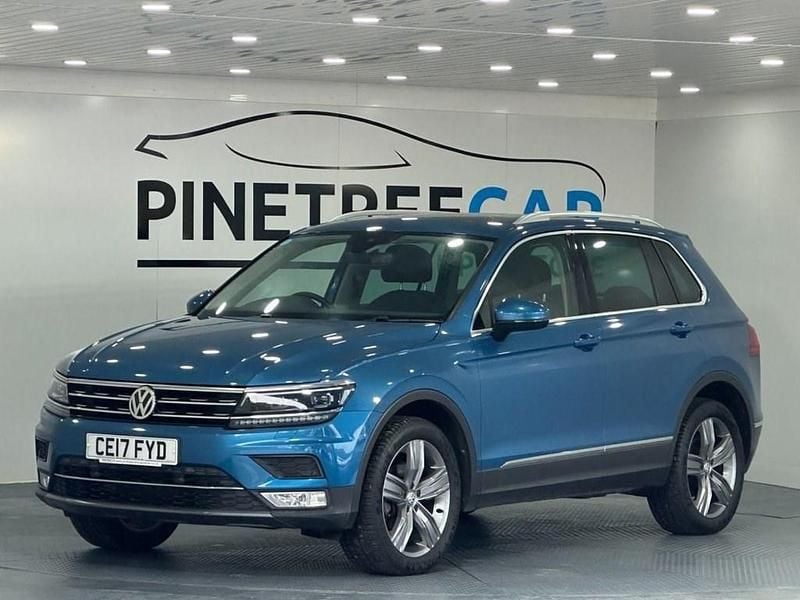 Used VW Tiguan SEL 150 HP (110 kW) 2017 Blue SUV