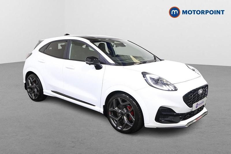 White Used 2024 Ford Puma ST Hatchback | £24,699 (Expensive) - Image 1/4
