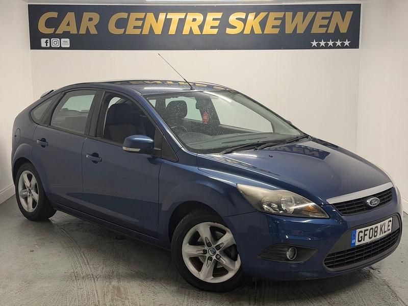 Used Ford Focus Zetec 2008 Blue Hatchback