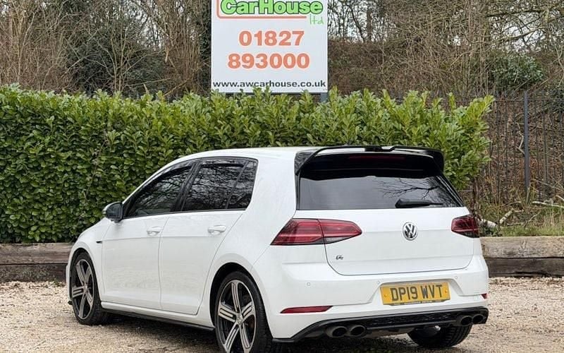 Used VW Golf VII R 300 HP (220 kW) 2019 White Hatchback