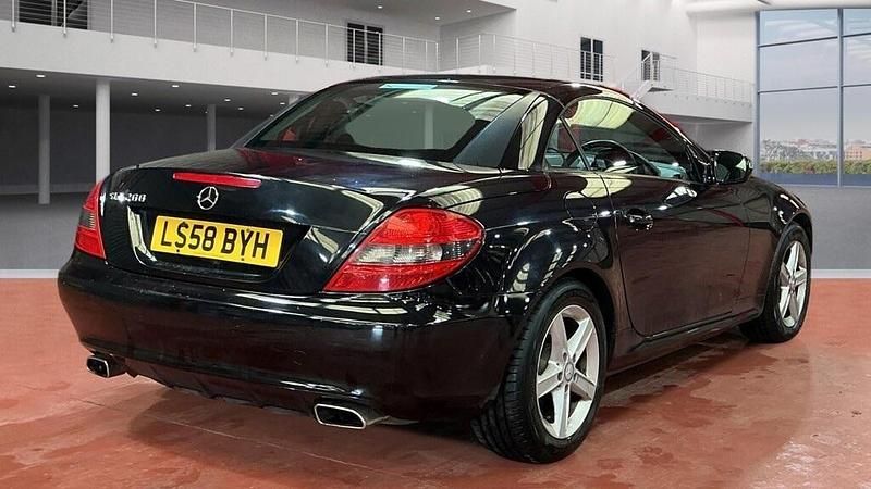 Used Mercedes SLK200 2008 Black Cabriolet