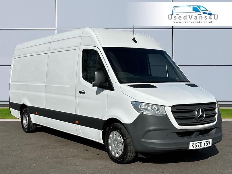 Begagnad Mercedes Sprinter Progressive 150 HK (110 kW) 2021 Vit Van