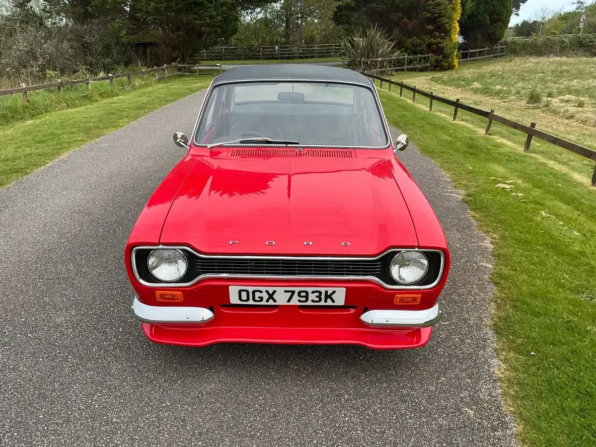 Used Ford Escort 1972 Red Sedan
