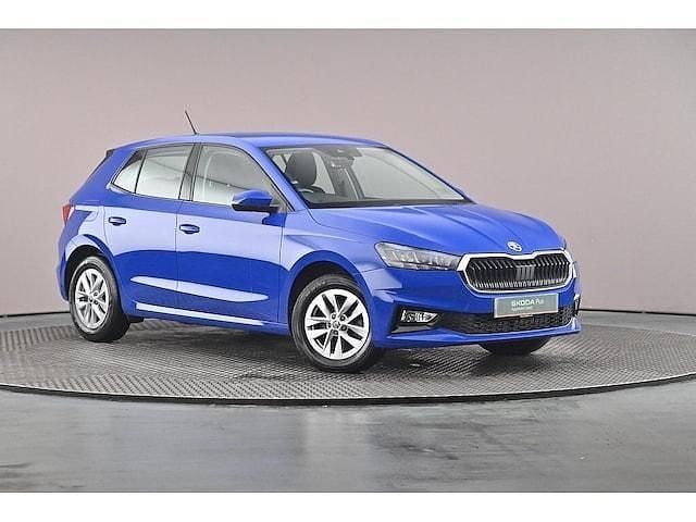 Energy blue Used 2023 Skoda Fabia Comfort Hatchback | £14,848 (Good price) - Image 1/4