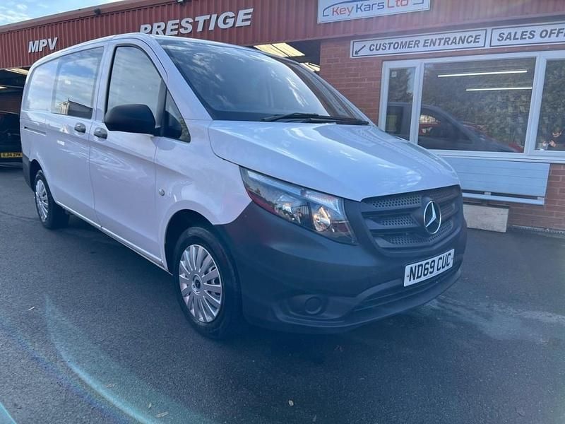 White Used 2019 Mercedes Vito Van | £14,989 (Super price) - Image 1/4