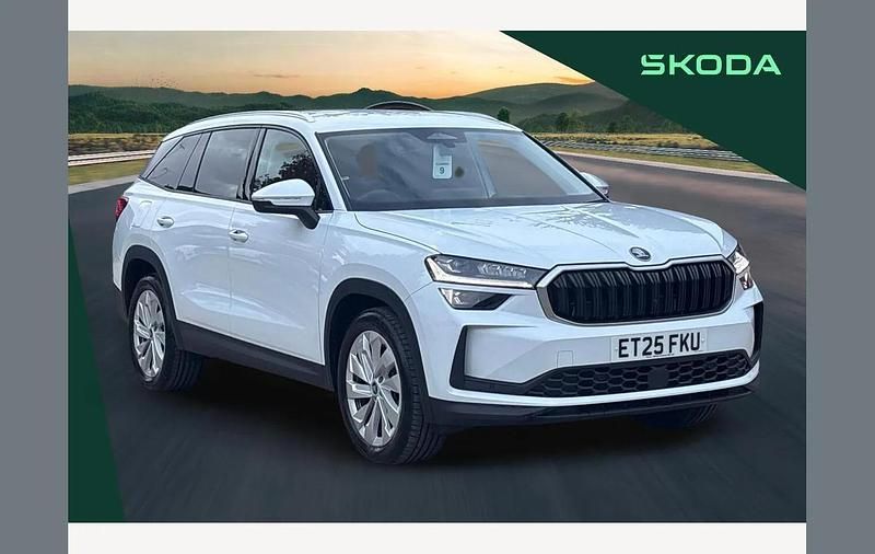 Used Skoda Kodiaq SE L 150 HP (110 kW) 2025 Moon white metallic SUV