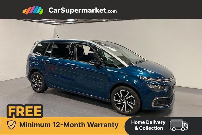 Blue Used 2022 Citroën Grand C4 Picasso PureTech MPV | £16,897 (Expensive) - Image 1/4