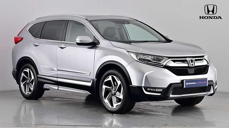 Lunar silver m Used 2021 Honda CR-V EX SUV | £22,290 - Image 1/4