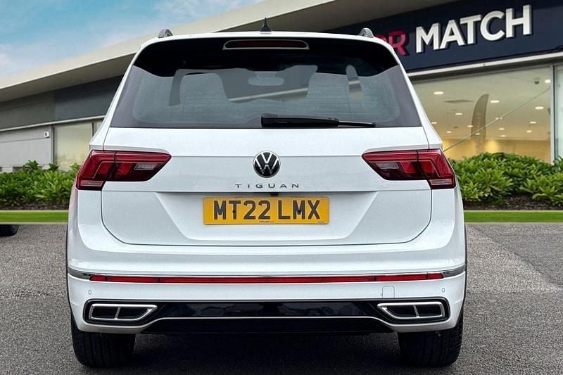 Used VW Tiguan R-line 150 HP (110 kW) 2022 White SUV