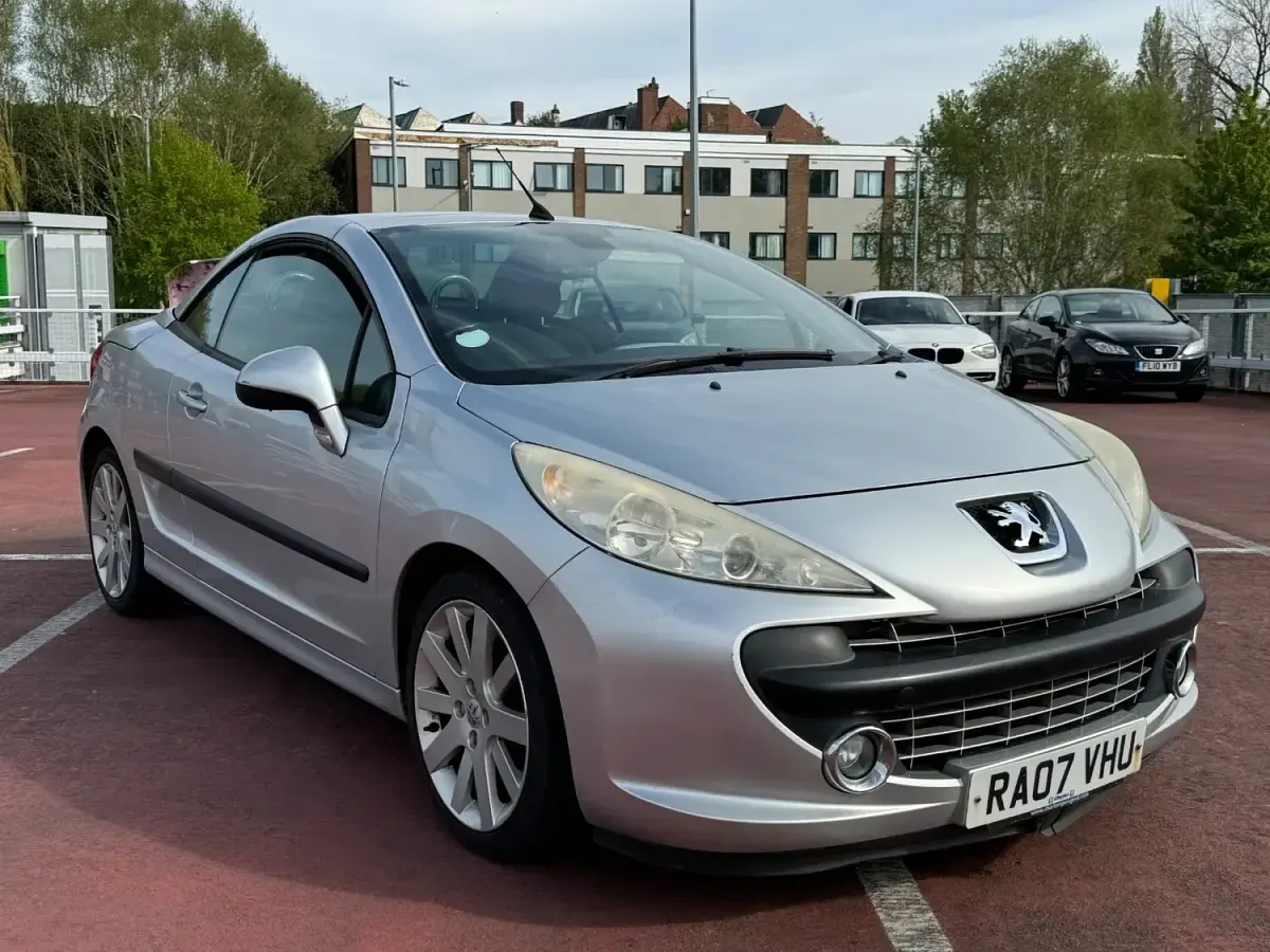 Used Peugeot 207 CC GTi 2007 Silver Cabriolet