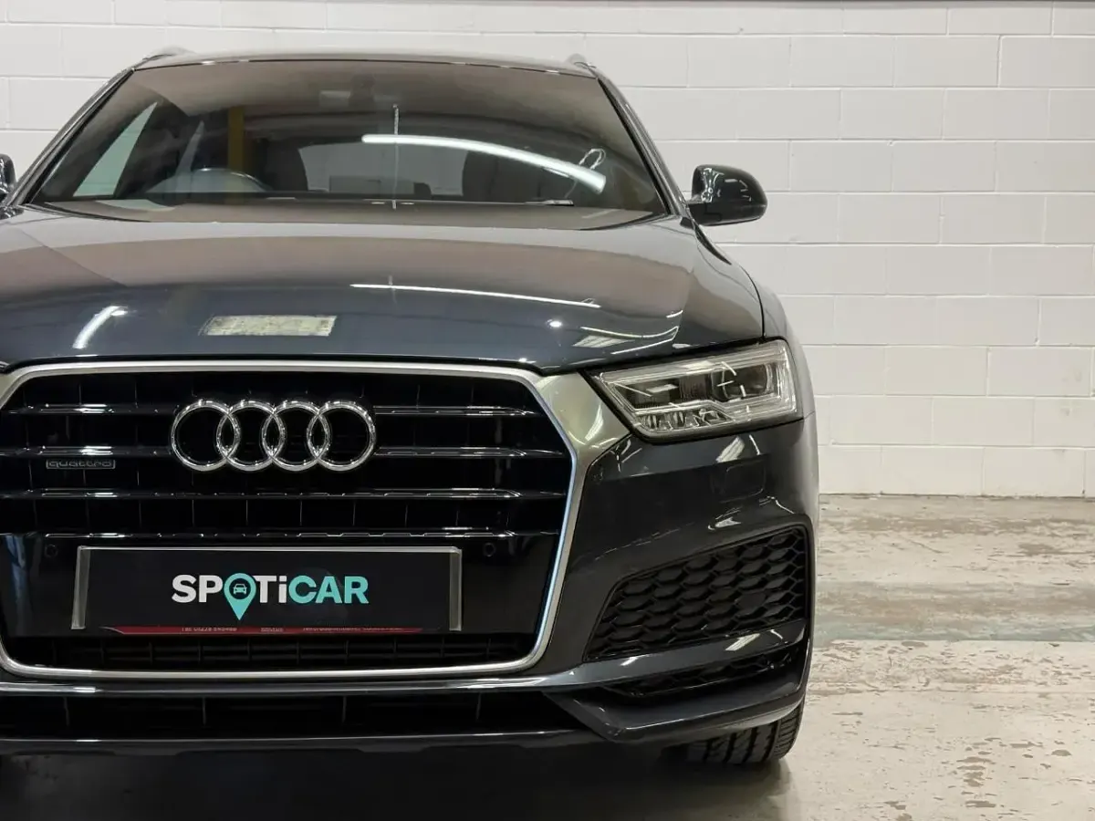 Used Audi Q3 S-Line 180 HP (132 kW) 2018 Grey SUV