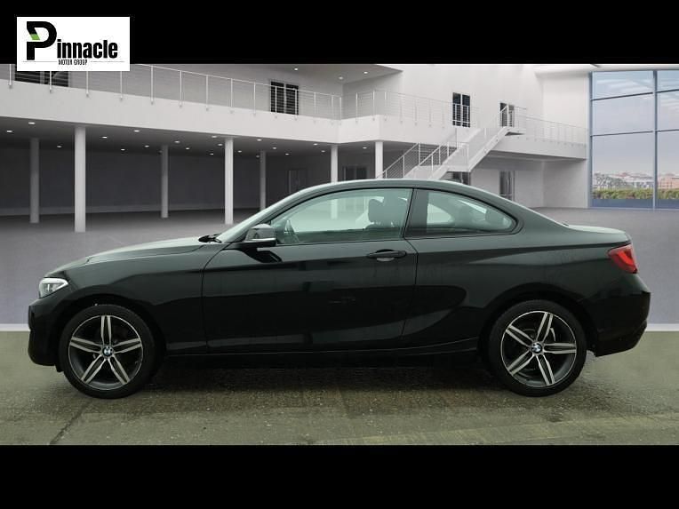 Used BMW 218 Sport Line 2016 Black Coupe