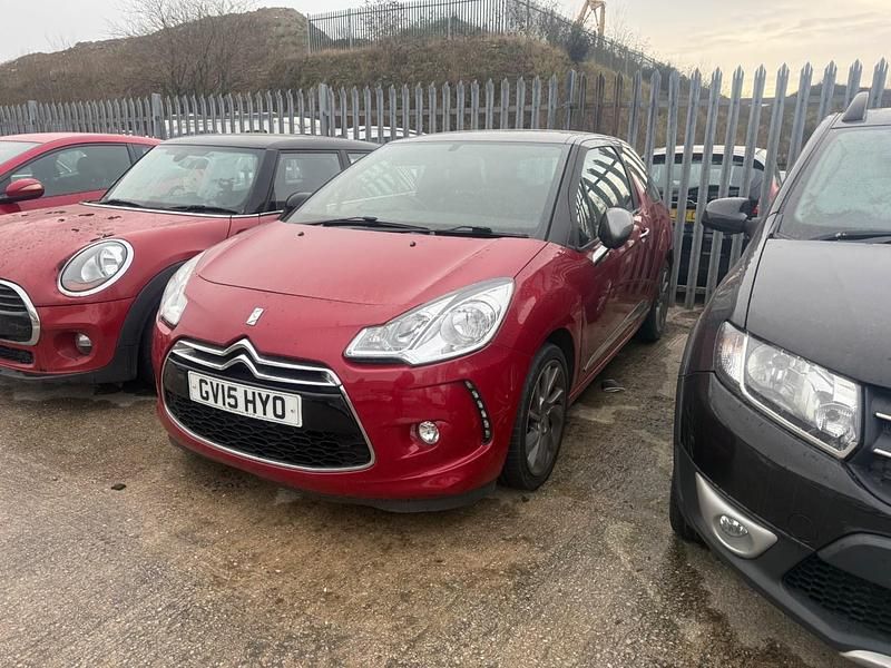 Red Used 2015 DS Automobiles DS3 Hatchback | £2,492 (Good price) - Image 1/1