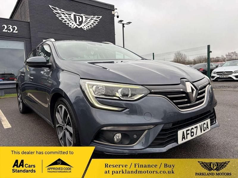 Grey Used 2017 Renault Mégane GrandTour Dynamique Estate | £6,960 (Fair price) - Image 1/4