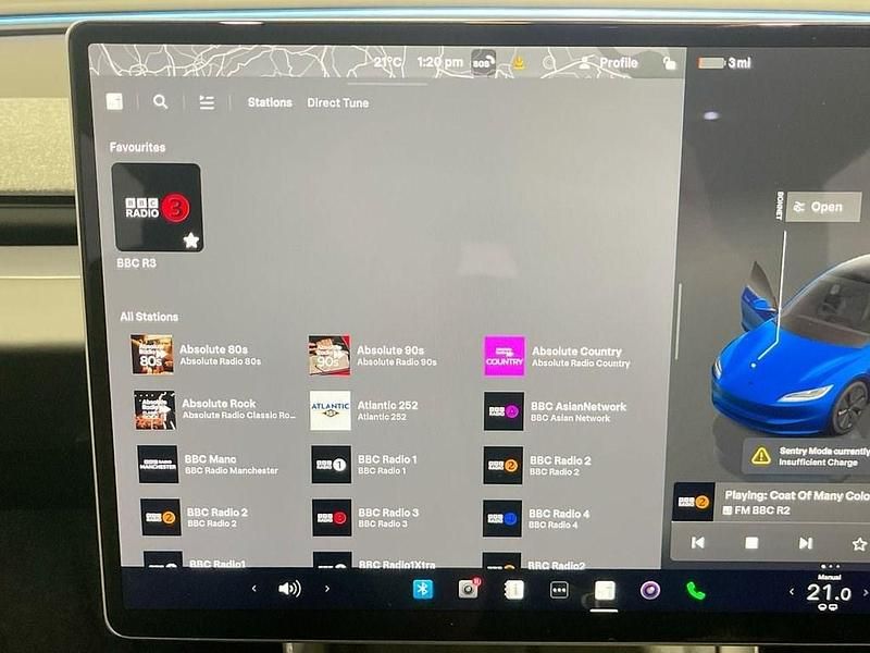 Used Tesla Model 3 RWD 208 kW (283 HP) 2024 Blue Sedan