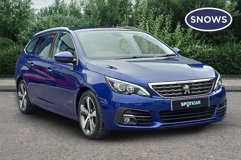 Used Peugeot 308 Allure 131 HP (96 kW) 2019 Magnetic blue
