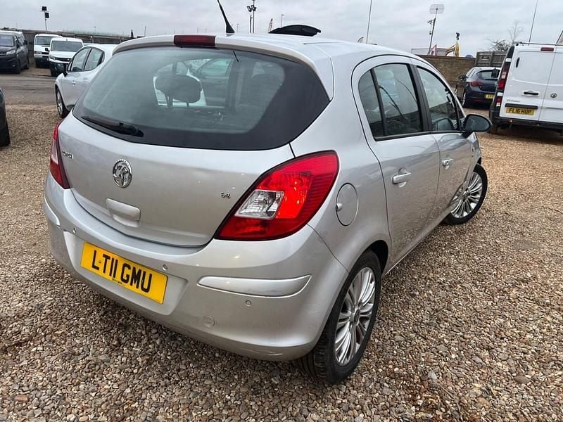 Used Vauxhall Corsa 2011 Silver Hatchback
