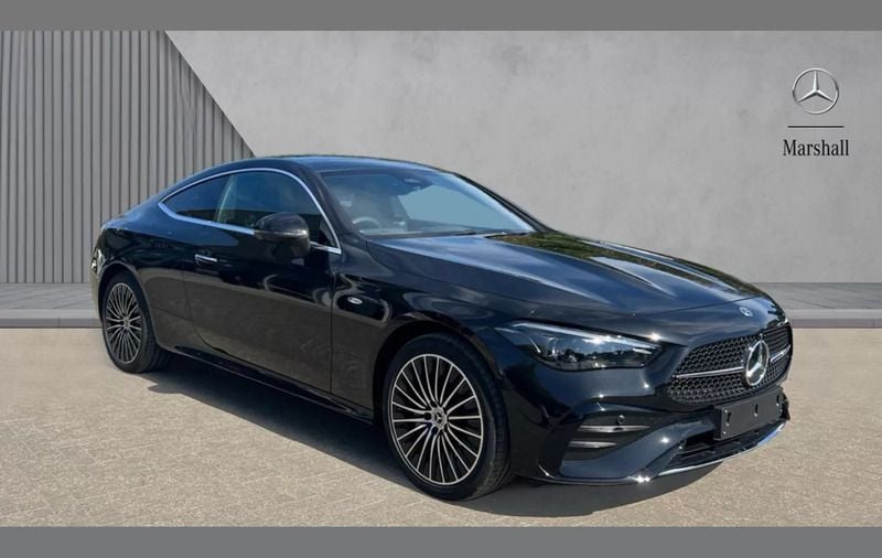 Black Used 2025 Mercedes CLE300 AMG Line Premium Plus Coupe | £51,890 (Fair price) - Image 1/4