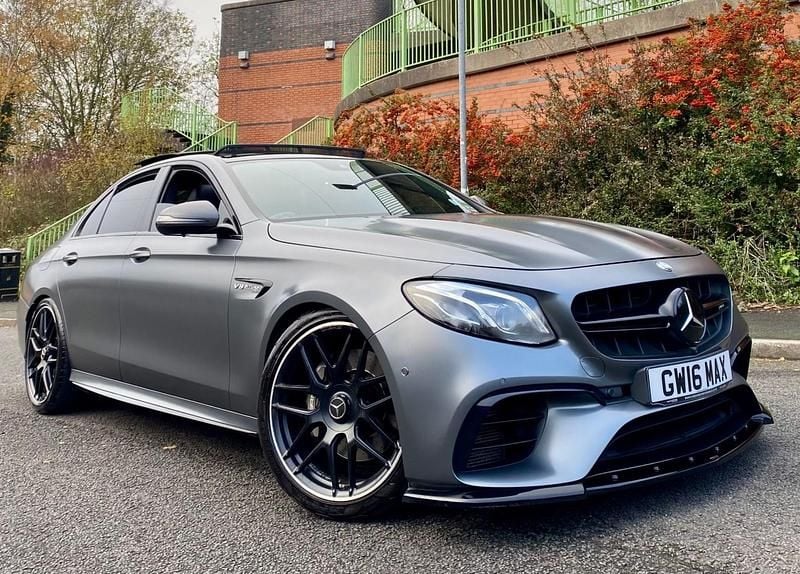 Used Mercedes E63 AMG Premium 820 HP (603 kW) 2017 Grey Sedan