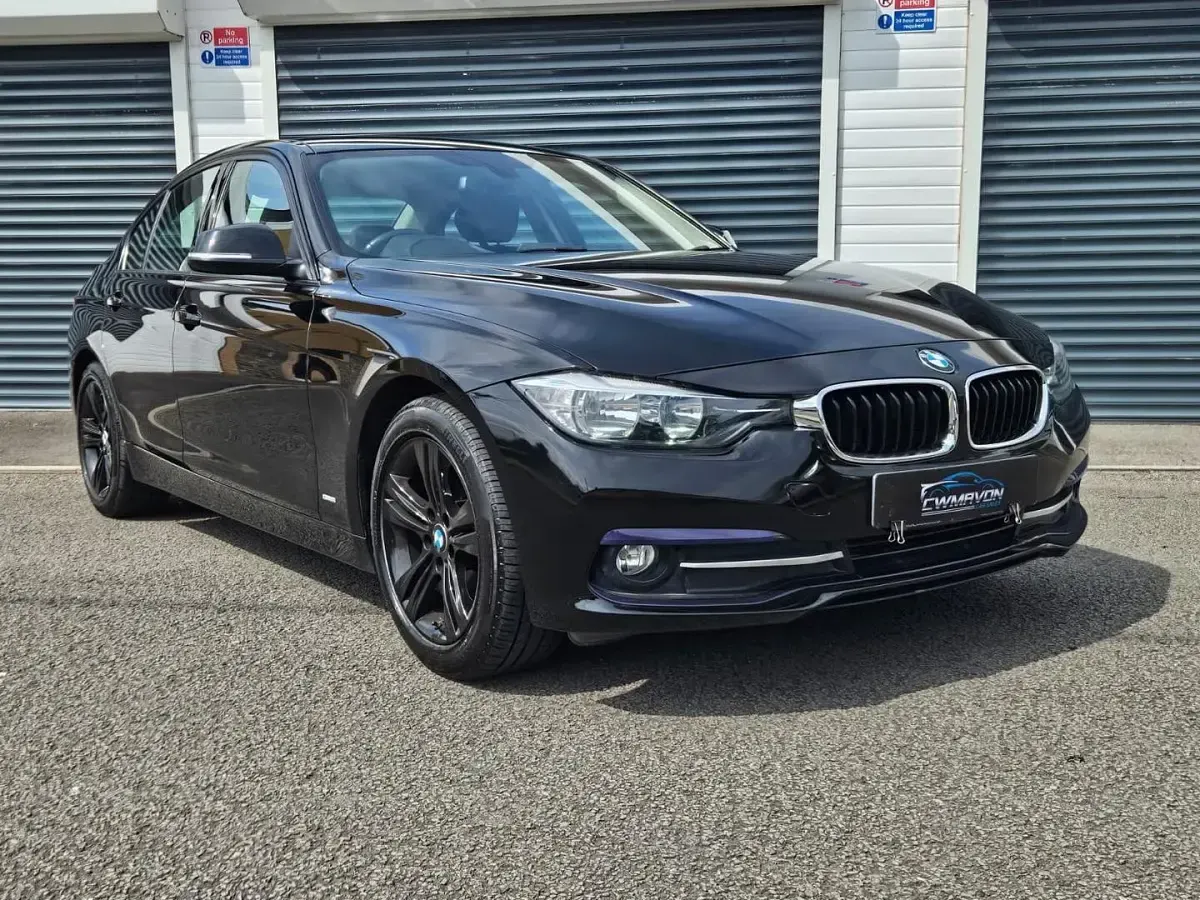 Used BMW 320 Sport Line 2015 Black Sedan