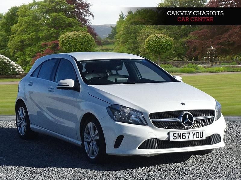 Used Mercedes A200 2017 White Hatchback
