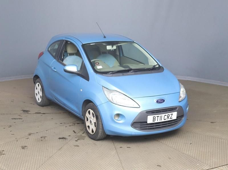 Used Ford Ka 69 HP (50 kW) 2011 Blue Hatchback